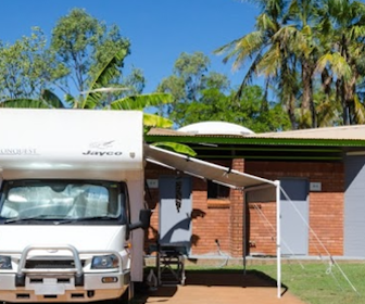 Powered Van Sites with Ensuite